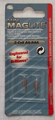 * MAG-lite Mini Maglite Mag Lite Ersatz Glühbirne Glühlampe Xenon 2-cell AA/AAA