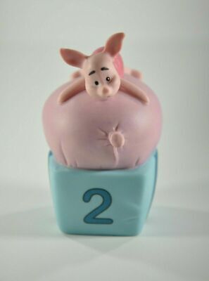 Disney Pooh /& Friends Figurine Piglet Two Year Birthday Cake Topper