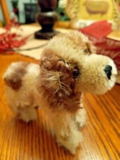 STEIFF VINTAGE "COCKIE" HARD STUFFED DOG
