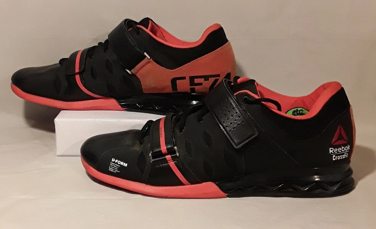 synd leksikon Svinde bort Reebok CrossFit Lifter Plus 2.0 U-Form Weightlifting Shoes Black/Orange  Size 12 | eBay