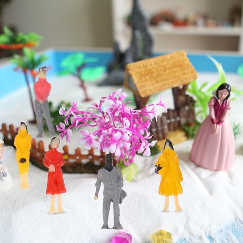 50 szt. Kolor kapsułki Man Model Mini figurki, Miniatury w dużych opakowaniach - Zdjęcie 6 z 12