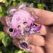Keychain Anime Honkai: Star Rail Cosplay Keyring Bag Pendant Keychain Gift 4
