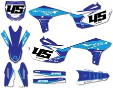 Custom Graphics decal kit for Yamaha YZF 250 2010 - 2013 Missile style stickers