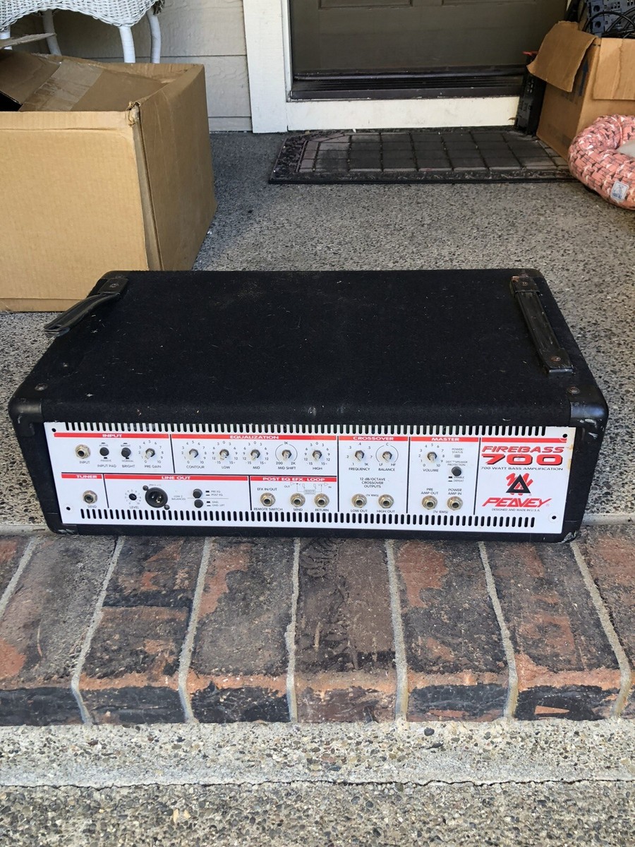 Peavey Firebass 700 ベースアンプ Peavy Firebass 700 2-Channel 700-Watt Solid State Bass