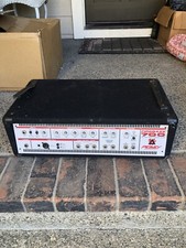 PEAVEY FIREBASS 700 VATIOS AMPLIFICADOR DE AMPLIFICACIÓN DE GRAVES AMPLIFICADOR CAJA DE CABEZA HECHO EN EE. UU.