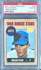 2001 TOPPS ARCHIVES #280 NOLAN RYAN HOF PSA 10 GEM MT METS ** 1968 REPRINT