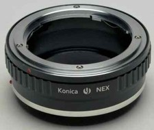 Hot For Konica AR Lens to Sony NEX-7 NEX-5N NEX-3 NEX-5 NEX-VG10 E Mount