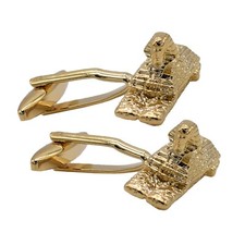 Egyptian Sphinx Design Cufflinks Presented in a Box