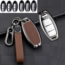 Funda Carcasa Llavero Mando a Distancia Aleación Zinc Para Nissan Altima Máxima Rogue Frontier GTR