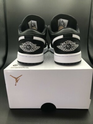 Nike Air Jordan 1 Low OG AJ1 Black White Women's Size 6.5
