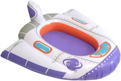 BESTWAY BESTWAY BESTWAY Kinder Schlauchboot Raumschiff lila weiss 99 x 66 cm Boot Gummiboot