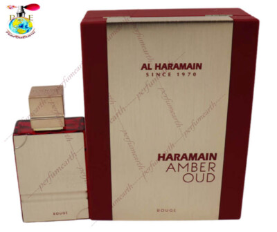 Amber OUD Rouge By Al Haramain  2.0 oz/60 ml EDP Spray  Unisex New In Box