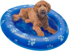 INFLATABLE PET FLOAT RAFT For DOGS Of ALL Sizes TO 100 LBS HEAVY DUTY POOL CANDY