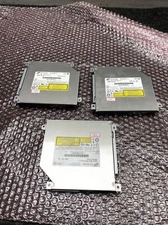 Used Lot of 3 HL Data Storage GT10N Black SATA DVD REWRITER, No Bezel