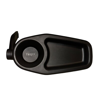 Thule Sleek Stroller Black Removable Snack Tray Cup Holder Easy Installation