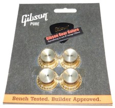 Gibson Les Paul Knobs Set Top Hat Gold Guitar Parts Custom SG R9 Project ES NOS