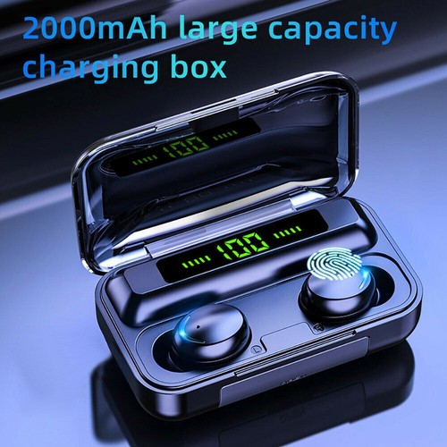 TWS Bluetooth 5.0 Headset Wireless Earphones In-Ear Earbuds Stereo Headphones - Picture 16 of 17