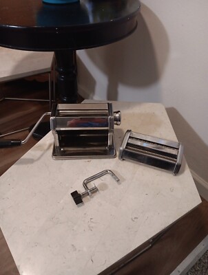 Vintage Marcato Atlas Pasta Maker Tipo Lusso Model No. 150 Made In Italy