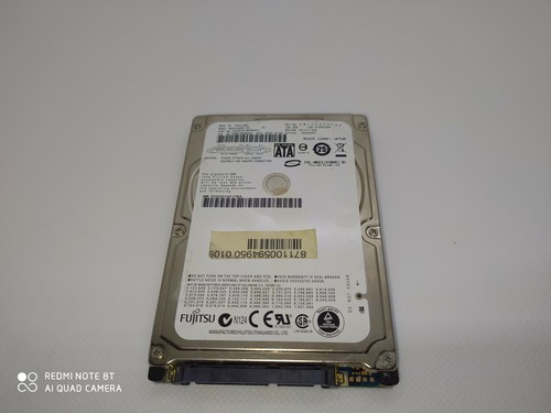 160 GB SATA NOTEBOOK FESTPLATTE FUJITSU MHZ2160BM 2,5 ZOLL 5400RPM #NFP60