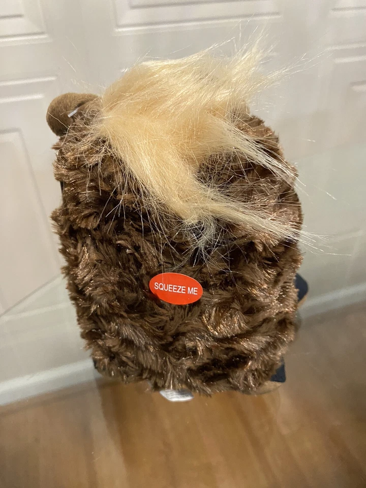 *NEW* Patchwork Pet Plush 7” Swirl The Warthog 🐗 Squeaky Toy For Dogs - Image 2 of 4