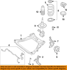 NISSAN OEM 22-25 Pathfinder Brake Components-Hub Assy 402026SA0A