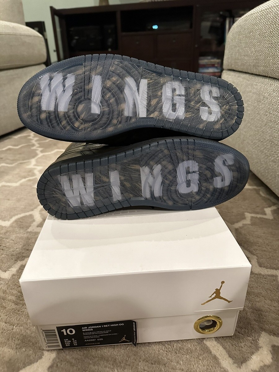 Air Jordan 1 Retro High OG 'Wings' - Size 10 | eBay