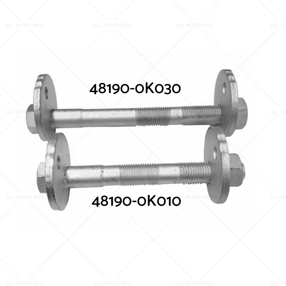 4PC Front Control Arm Lower Camber Bolt Kit Suitable For Hilux KUN26 GGN25 0515 eBay