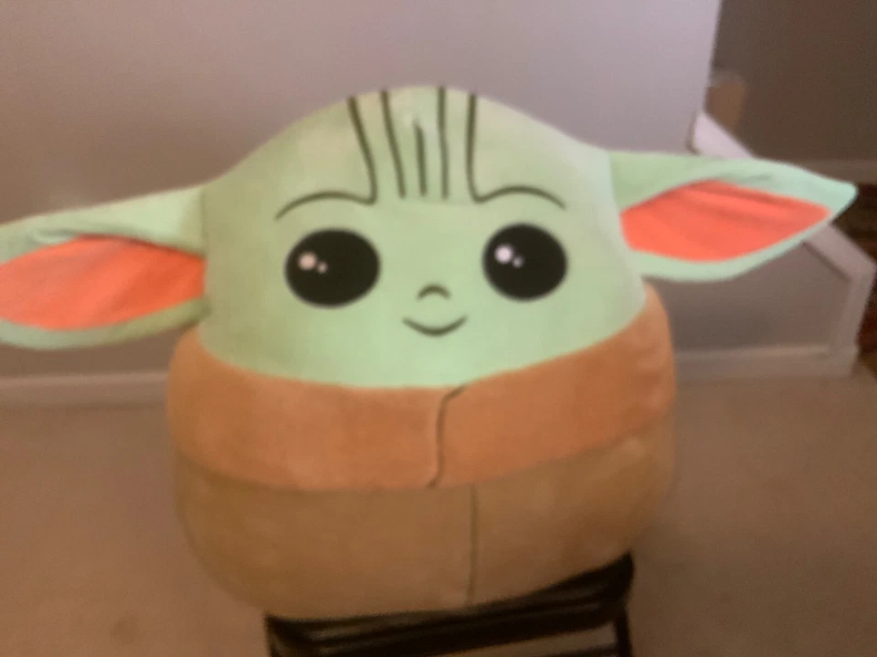 New 20" Huge XXLarge Star Wars Mandalorian Baby Yoda Grogu Squishmallow Rare - Image 3 of 4