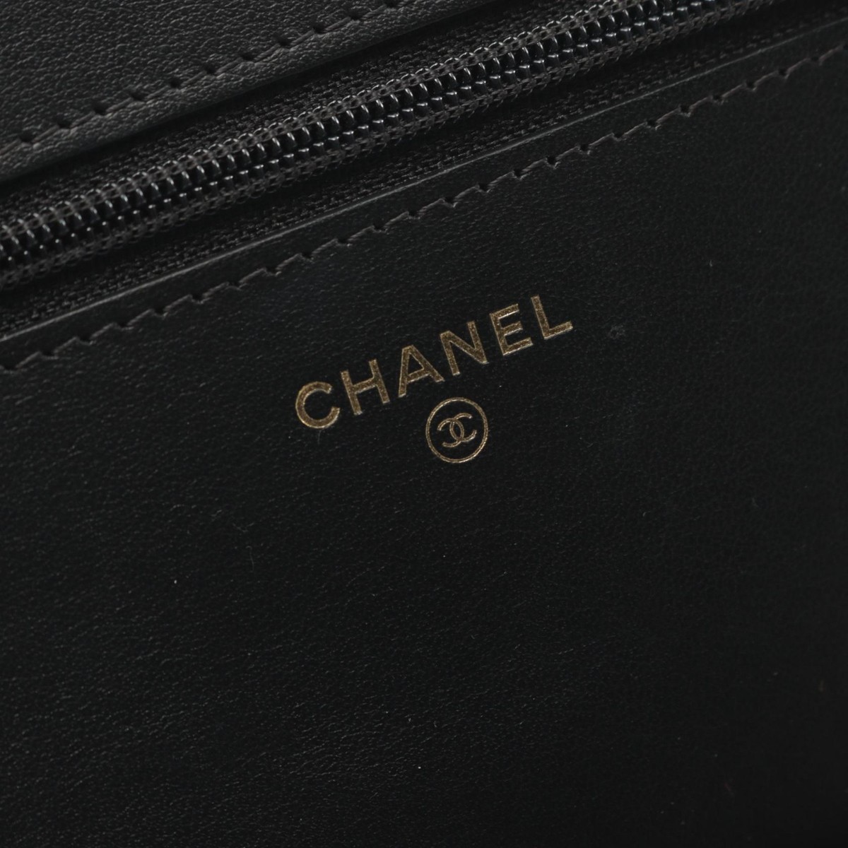 CHANEL COCO Mark Chain Shoulder Bag AP0883 Fabric Black