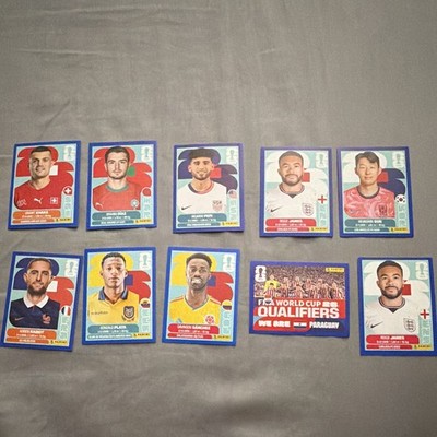 Panini FIFA World Cup 2026 Qualifiers 10-Card Lot Xhaka Son James Diaz