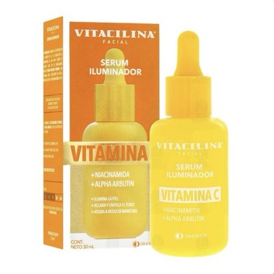 Vitacilina Illuminating Facial Serum 30ml | Suero Facial Vitamina C Niacinamida