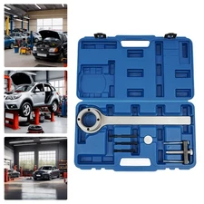 Crankshaft Crank Pulley Puller Removal Tool Kit For Land Rover Jaguar 4.4l V8