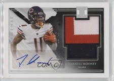 2021 Panini Impeccable Immense Autos Silver 22/25 Darnell Mooney Patch Auto 10qe