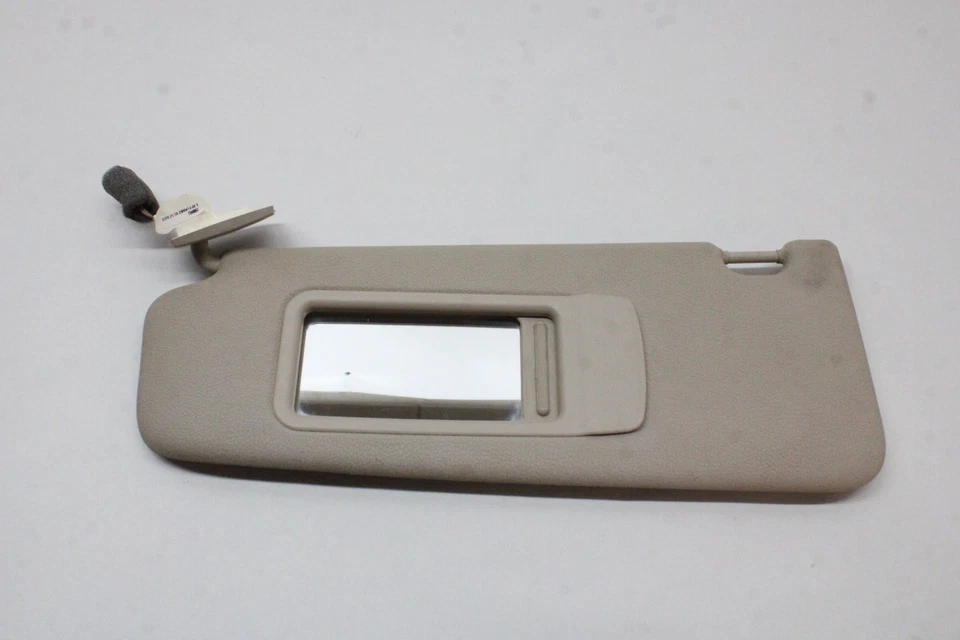 2013 BMW 528XI LEFT DRIVER SIDE SUN VISOR BEIGE OEM 11 12 13 14 15 16 - Image 2 of 4