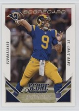 2015 Score Scorecard Austin Davis #165 05k6