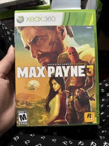 Max Payne 3 Xbox 360 Rockstar Games CIB Complete W/ Manual Tested Working