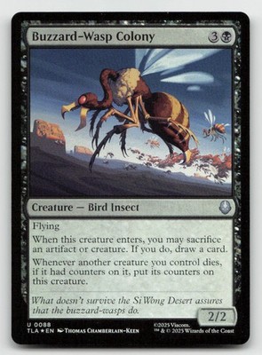 Buzzard-Wasp Colony 88 Avatar: The Last Airbender Magic: The Gathering Foil NM
