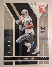 ROY WILLIAMS Dallas Cowboys 2004 DONRUSS ELITE Card# 27