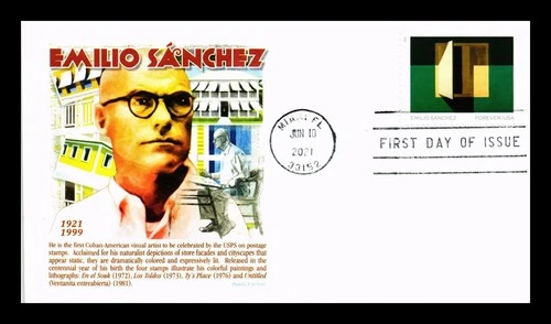 US COVER EMILIO SANCHEZ PANDA CACHET FIRST DAY OF ISSUE