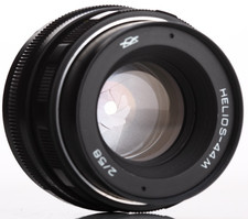 Helios 44m KMZ 58mm f2 Soviet portrait Lens DSLR M42 Mount Manual Soviet CLA Old