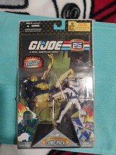 GI JOE 25TH  ANNIVERSARY COMIC PACK SNAKE EYES  AND STORM SHADOW NEW