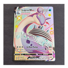 The Pokémon Company Lapras VMAX Shiny Holo Rare Full Art SV111/SV122 Eng 2021 on eBay