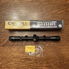 Barska 4X20 Rimfire Riflescope, Black Matte AC10730