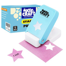 Star Hole Punch 1 Inch, Paper Punch, Star Punches for Paper Crafts, Crafting Cut