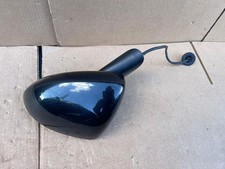 2015-2019 VAUXHALL CORSA E PASSENGER SIDE LEFT WING MIRROR DOOR MIRROR IN BLACK.
