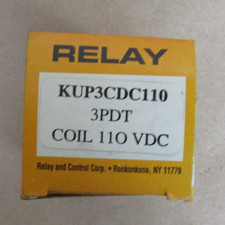 NEW POTTER BRUMFIELD ELECTROMECHANICAL PLUG IN POWER RELAY KUP-14D15-110