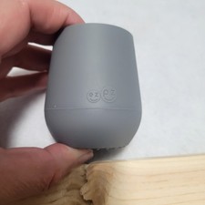 EZPZ Training Tiny Cup Gray Toddler Sippy 2oz Baby Led Weaning Sip