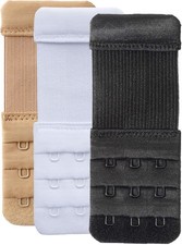 Women's Bra Extender 3 Hook / 2 Hook Bra Extension Strap Soft and Comfortable