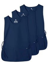 Adar Universal Cobbler Apron 3 Pack - Unisex Cobbler Apron X-Large Navy
