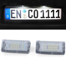 LED Kennzeichenbeleuchtung wei� 6000K passend f�r BMW E46 Limou Touring 98-03